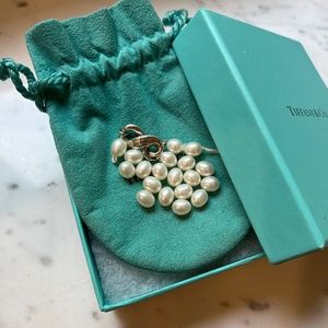 Tiffany & Co Pearl Bracelet with Infinity Clasp